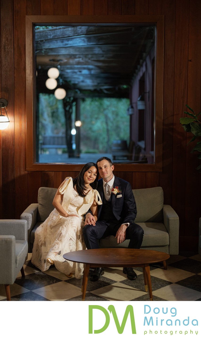 Villa Chanticleer Indoor Wedding Photo