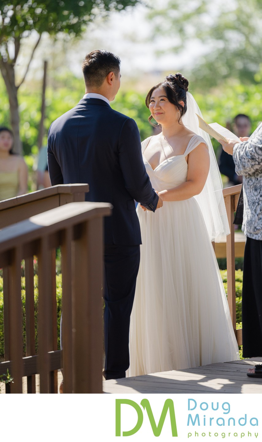 Wolfe Heights Estates Wedding Ceremony Photo