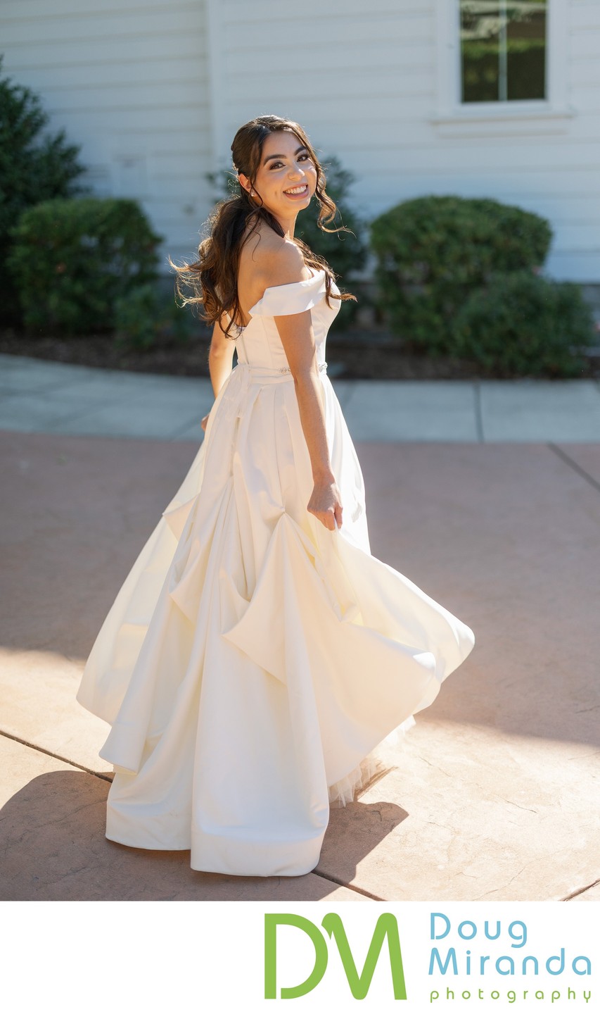 Old St. Mary’s Chapel Bridal Portrait