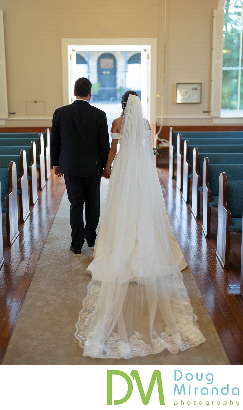 Old St. Mary’s Chapel Wedding Photograph