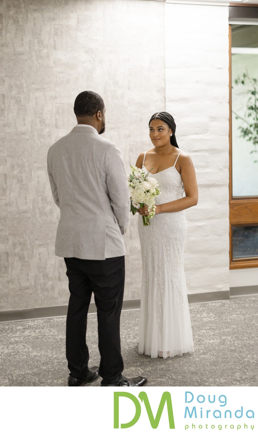 Sacramento County Clerk Office Wedding Ceremony Picture
