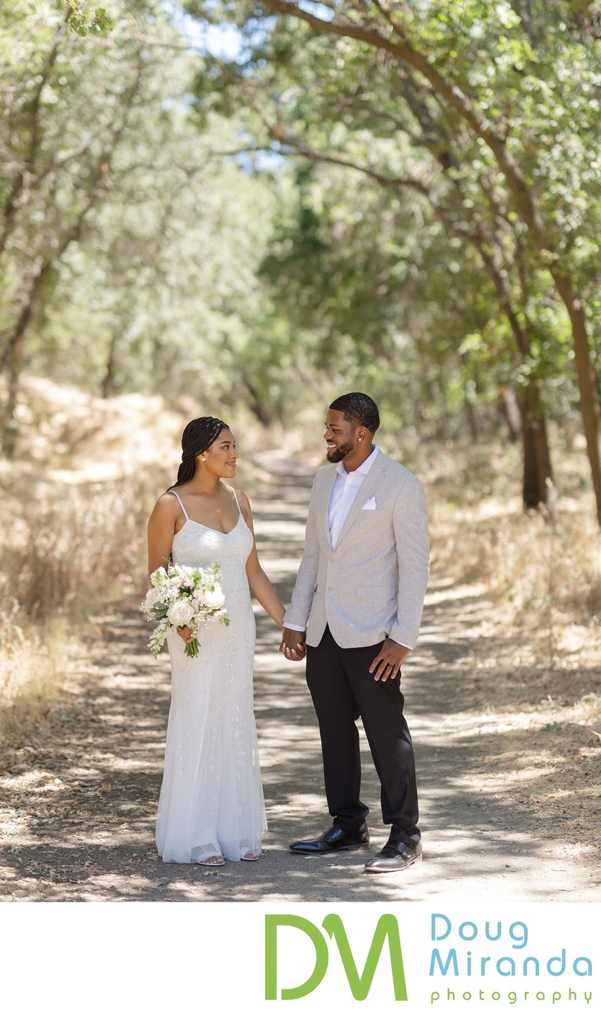 Sacramento County Clerk Wedding Portrait