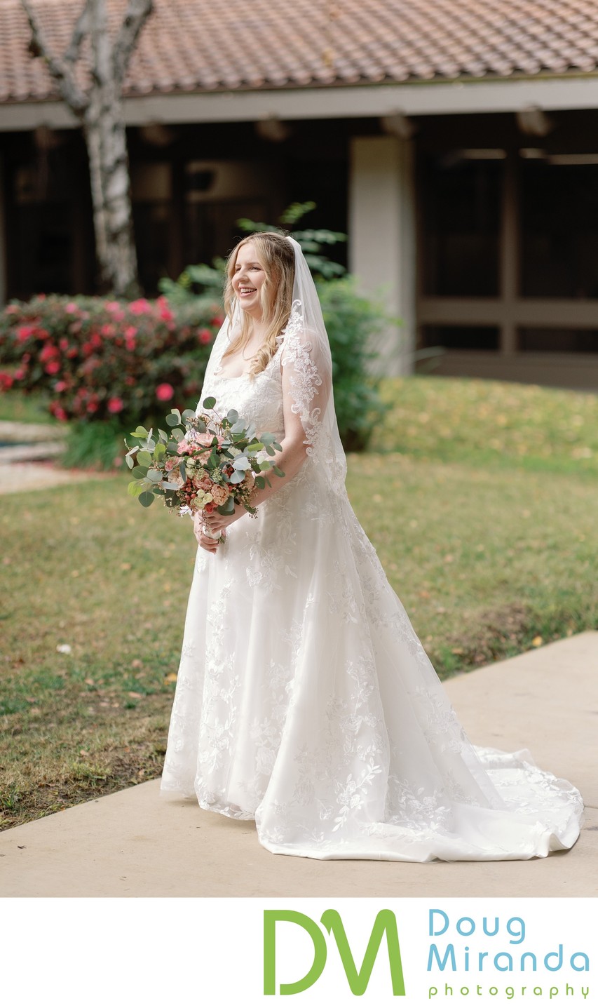 Sacramento County Clerk Wedding Bridal Portrait