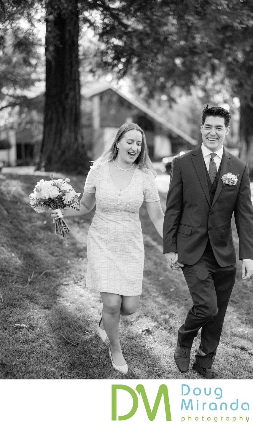 Fun Sacramento County Clerk Wedding Photos
