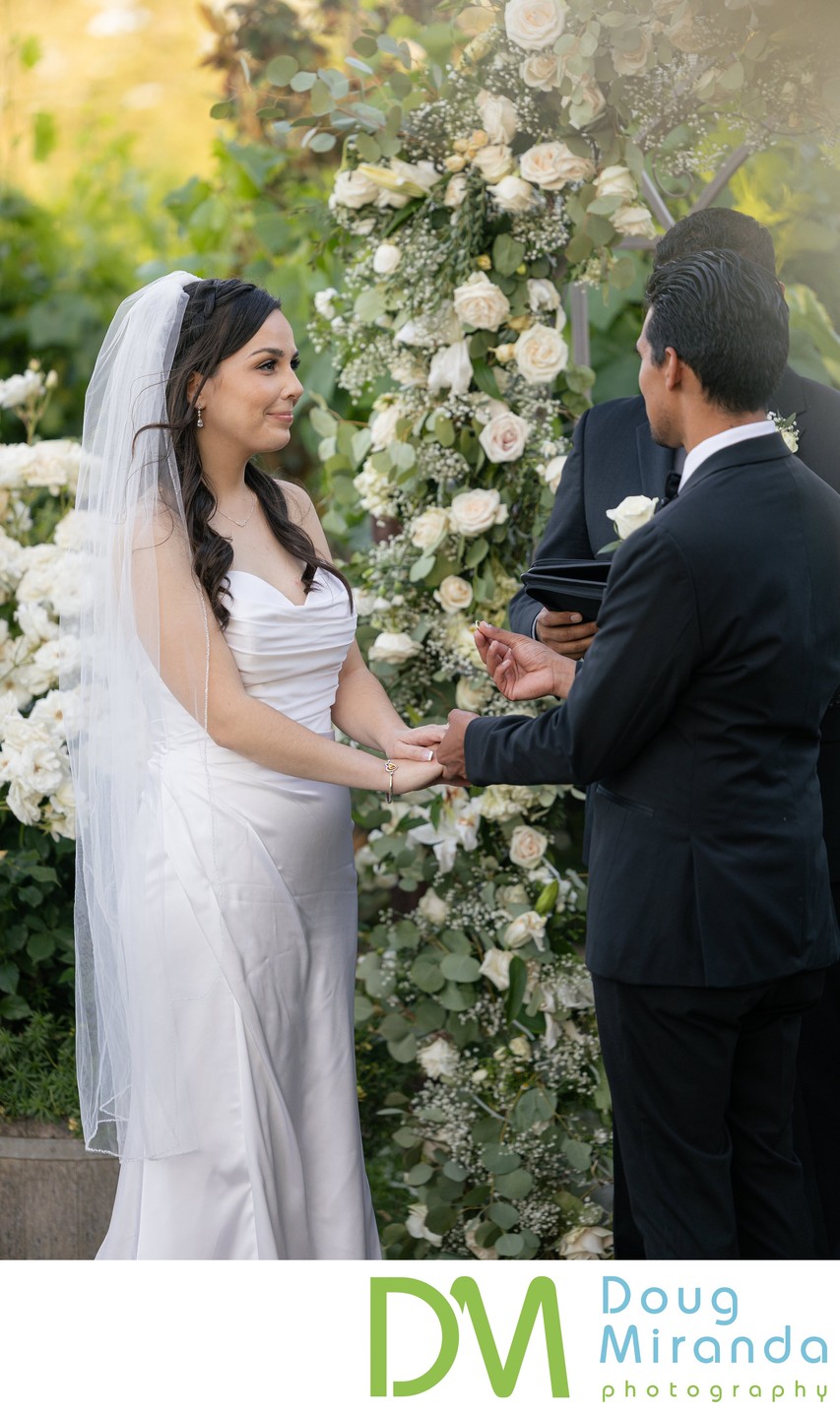 Scribner Bend Vineyards Wedding Ceremony Picture