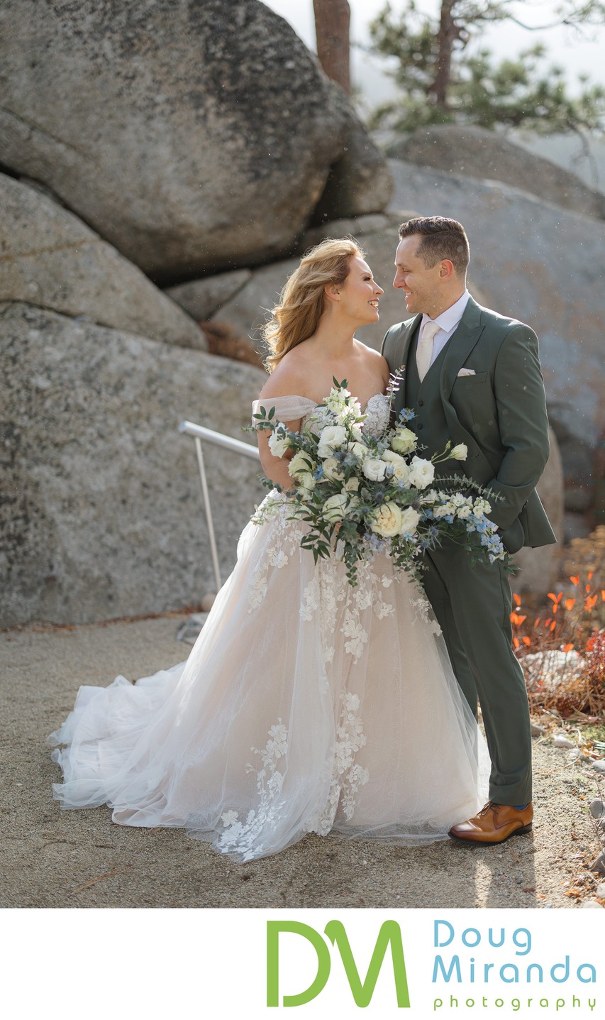 Tahoe Blue Estate Couple Portraits 