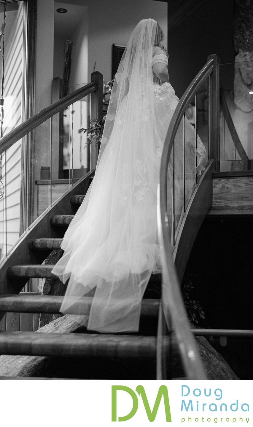 Tahoe Blue Estate Bridal Portrait