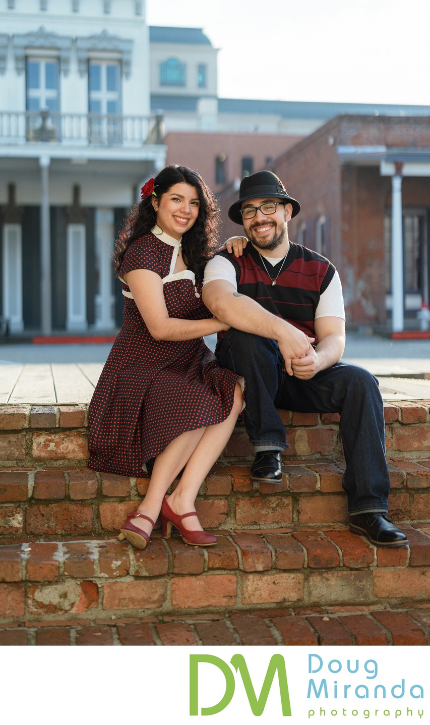 Old Sacramento Engagement Photos