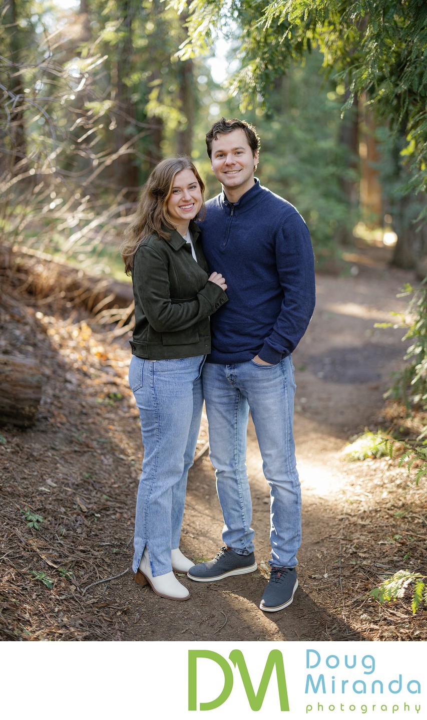 UC Davis Arboretum Engagement Photographer