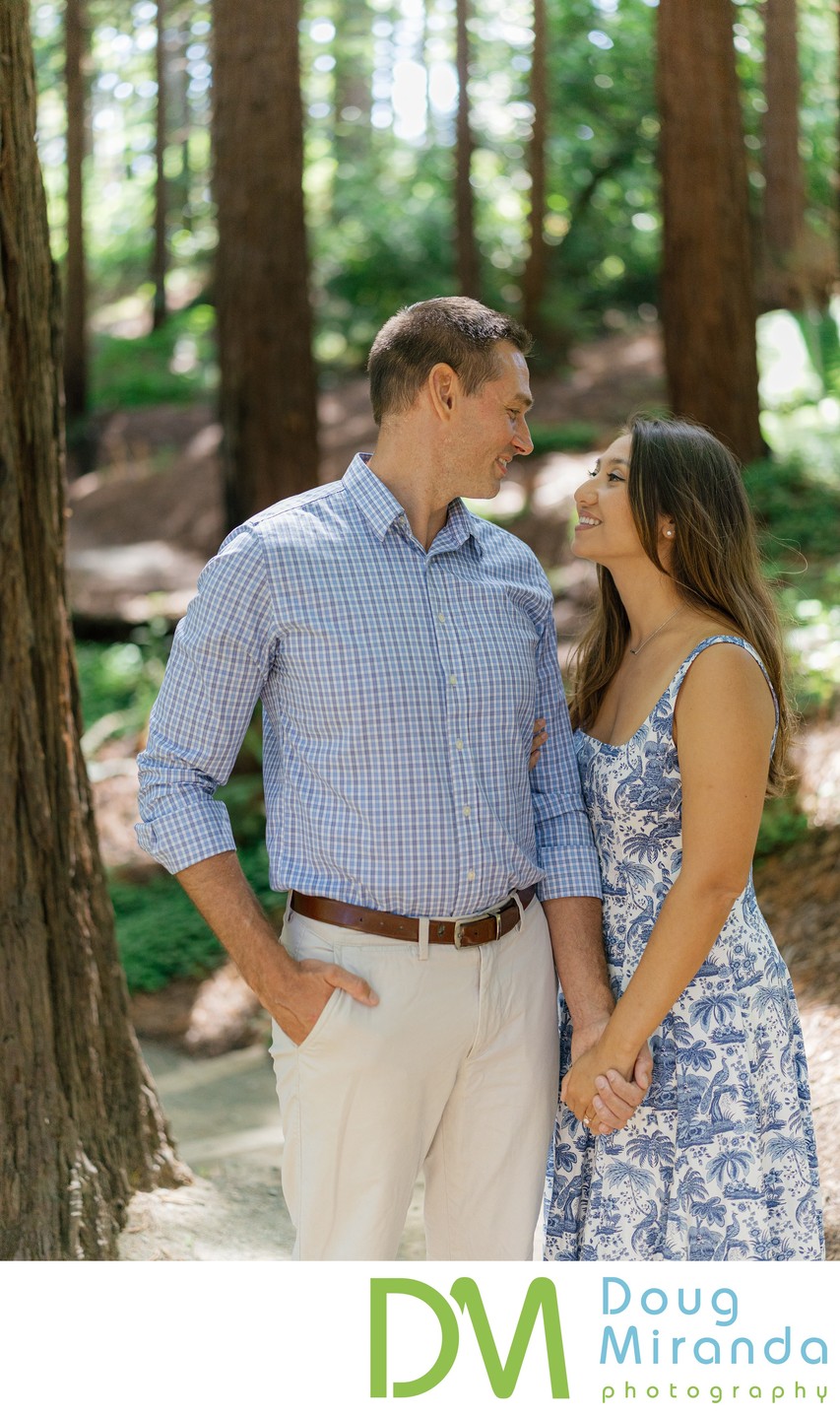 UC Berkeley Botanical Garden Engagement Photographer