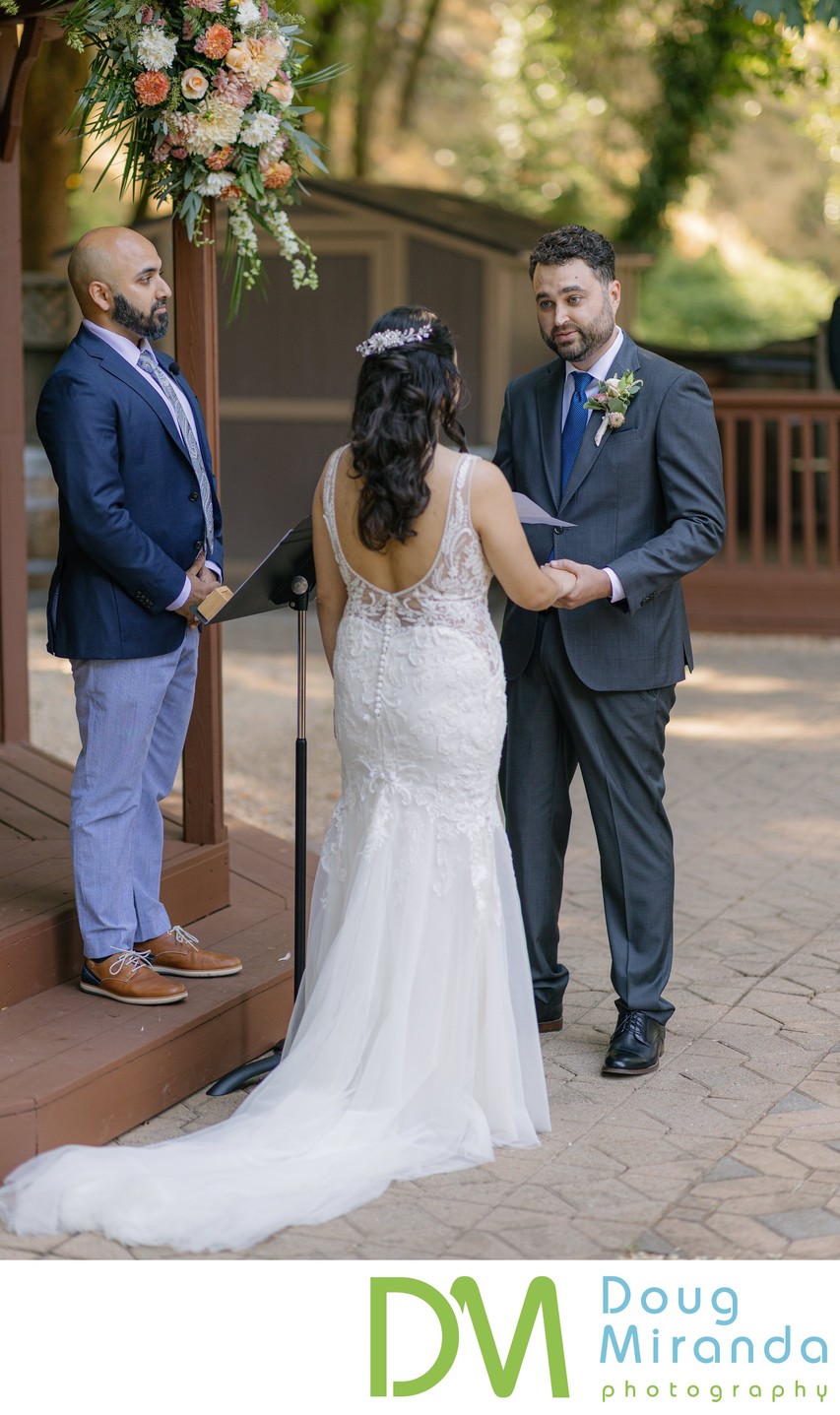 Villa Chanticleer Wedding Ceremony Vows