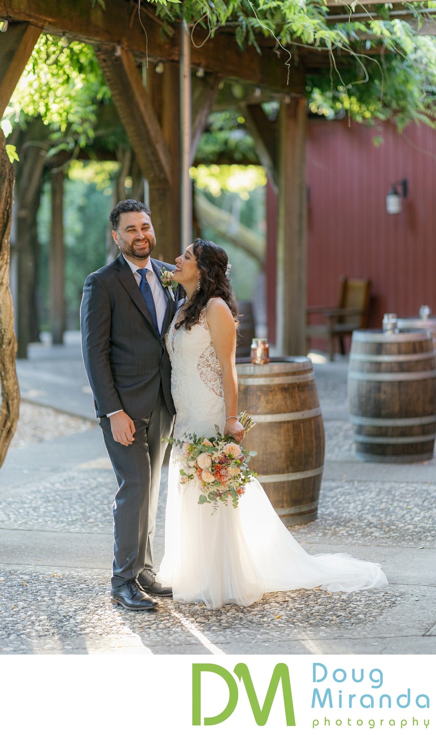 Villa Chanticleer Candid Wedding Portraits