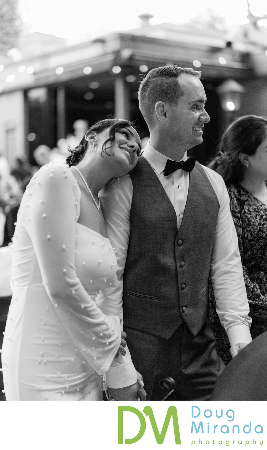 Firehouse Wedding Candid Picture