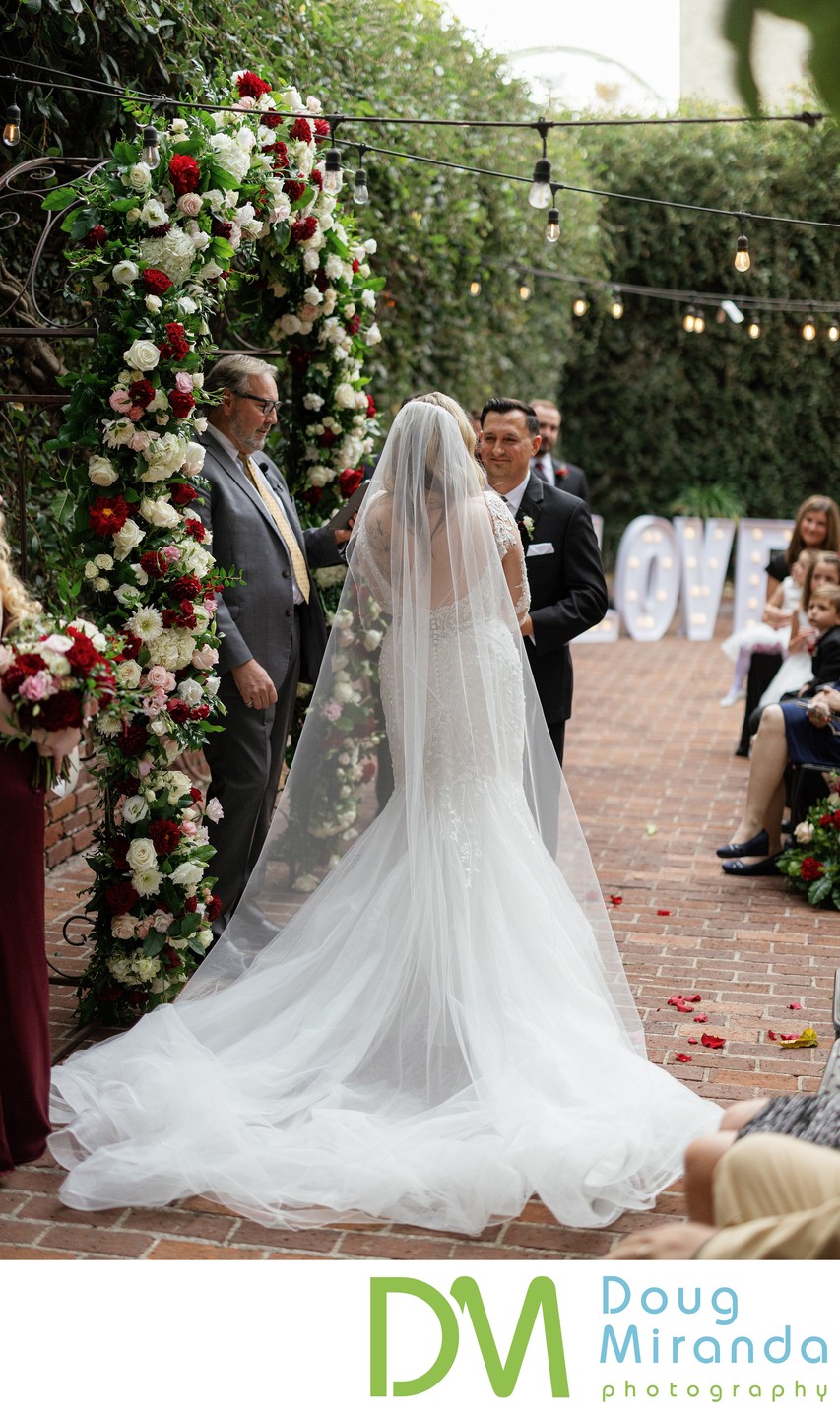 Firehouse Wedding Ceremony Pic