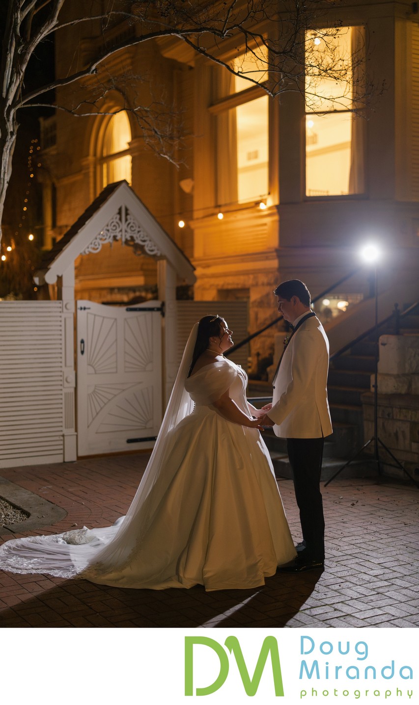 Sterling Hotel Winter Wedding Portraits