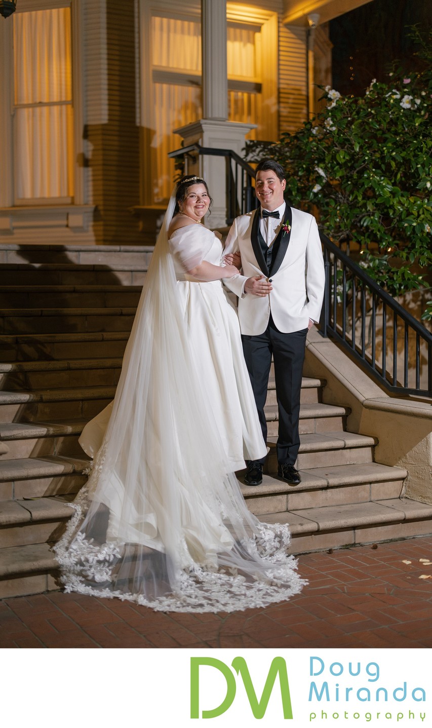 Sterling Hotel Winter Wedding Portrait 