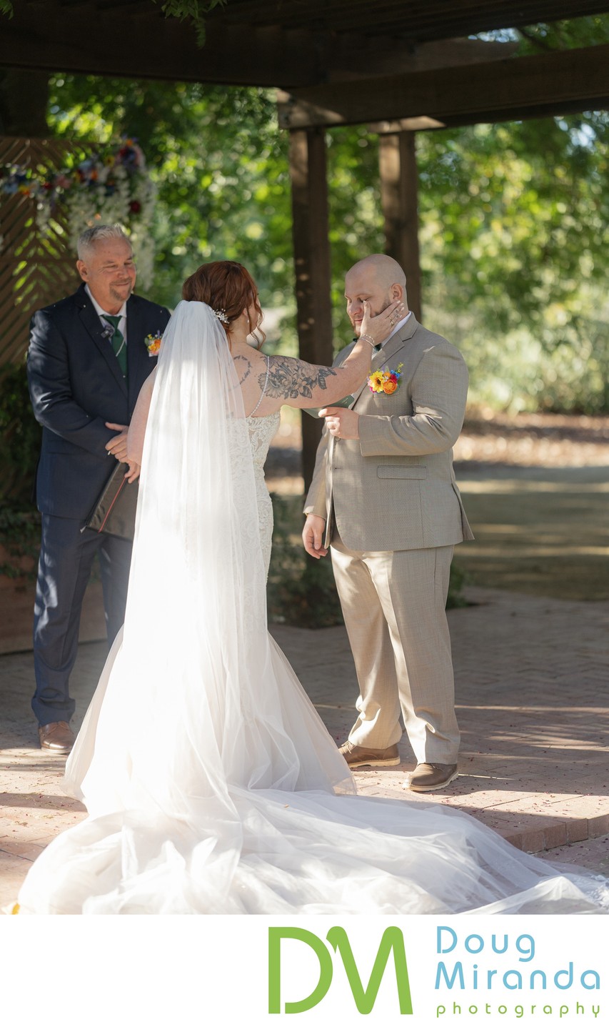 Hidden Grove Wedding Ceremony Photo
