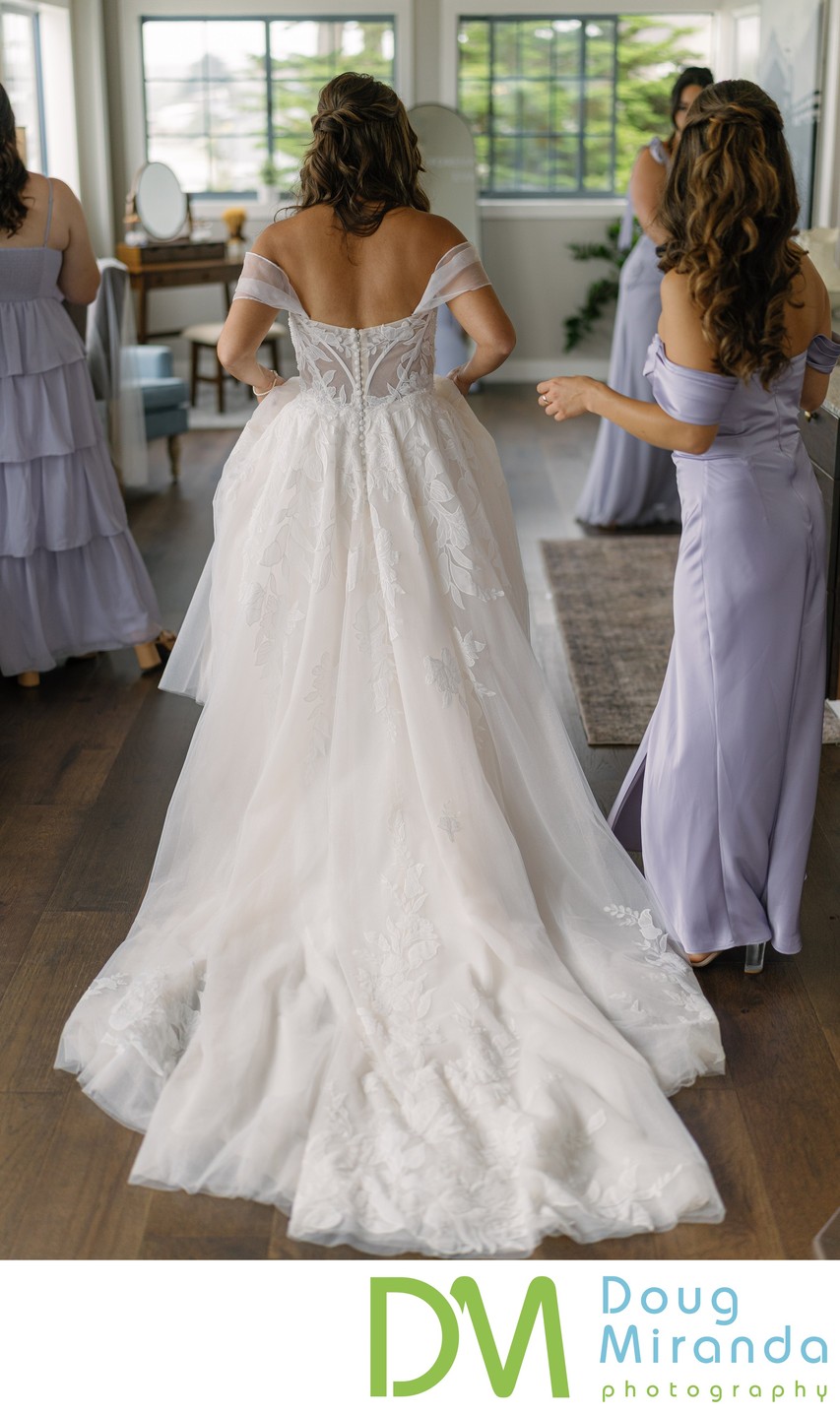 Mavericks House Bridal Portrait