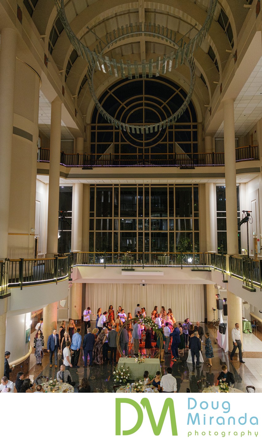 Tsakopoulos Library Galleria Dancing Reception