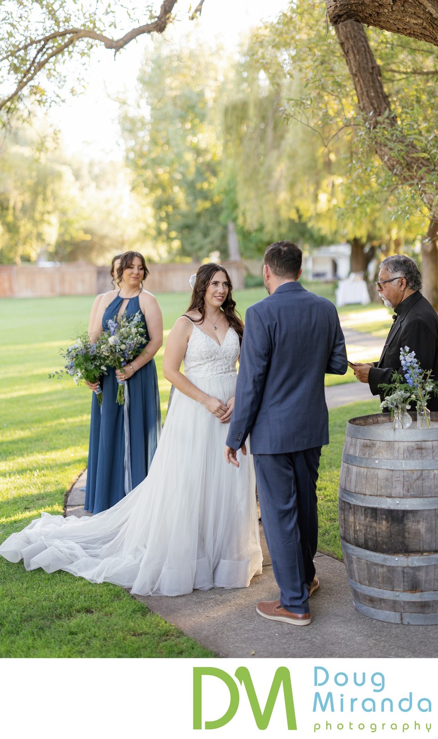 Cline Family Cellars Ceremony Photos 