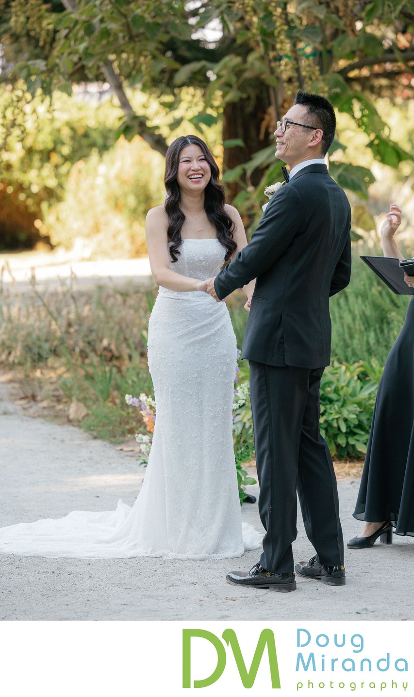 Park Winters Sunken Garden Ceremony