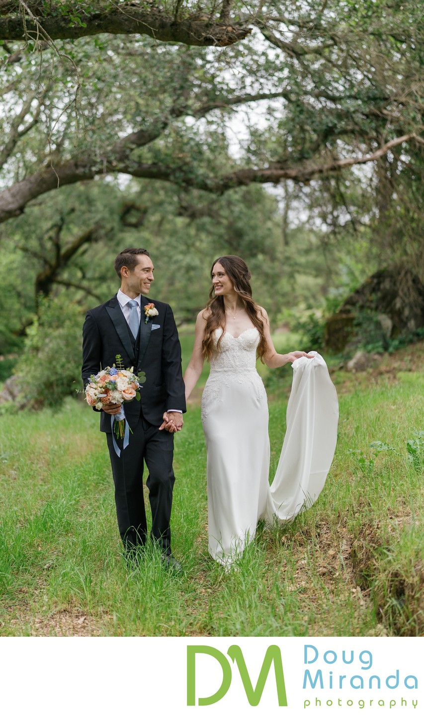 Gold Hill Gardens Wedding Picture