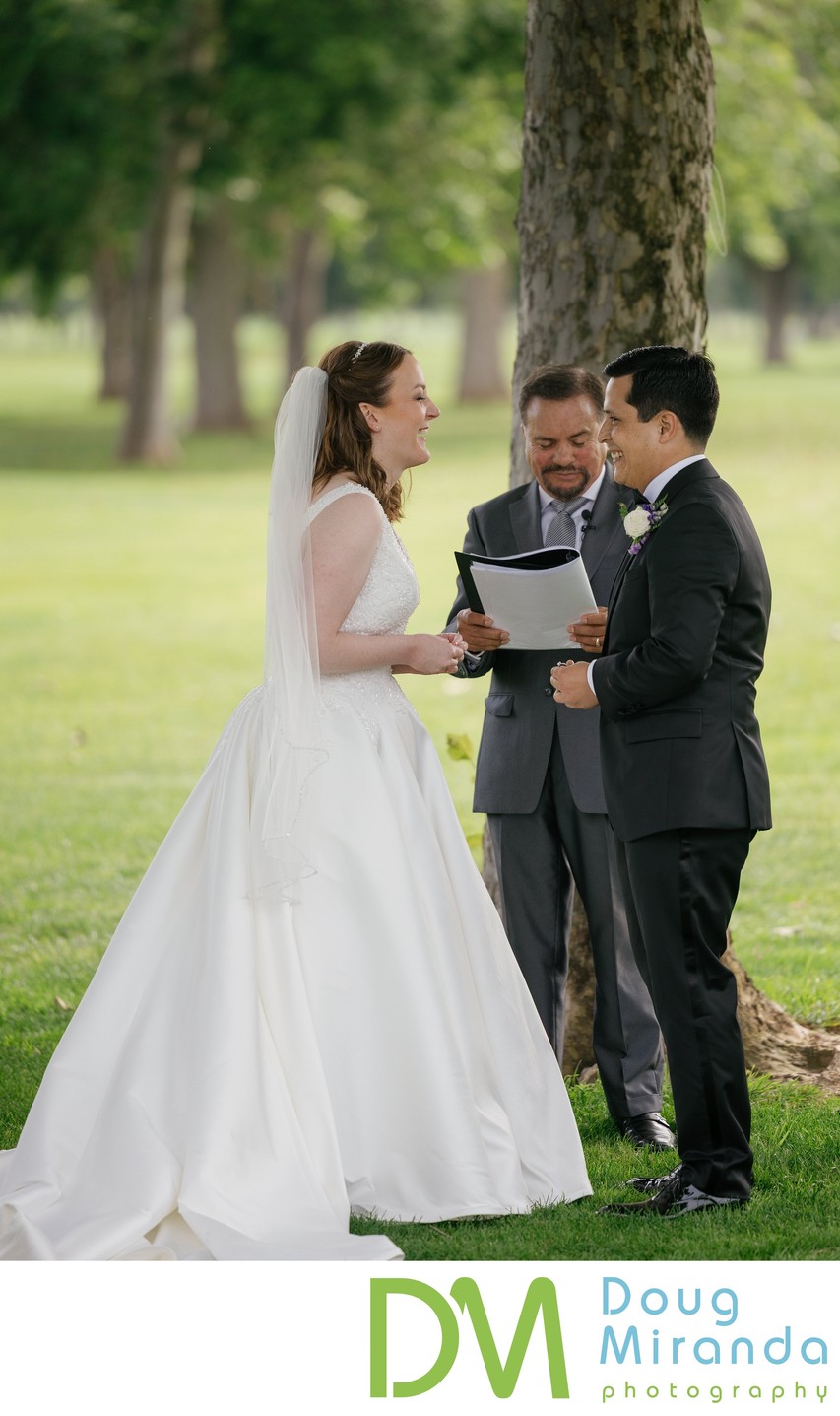 The Pavilion At Haggin Oaks Wedding Ceremony Photos