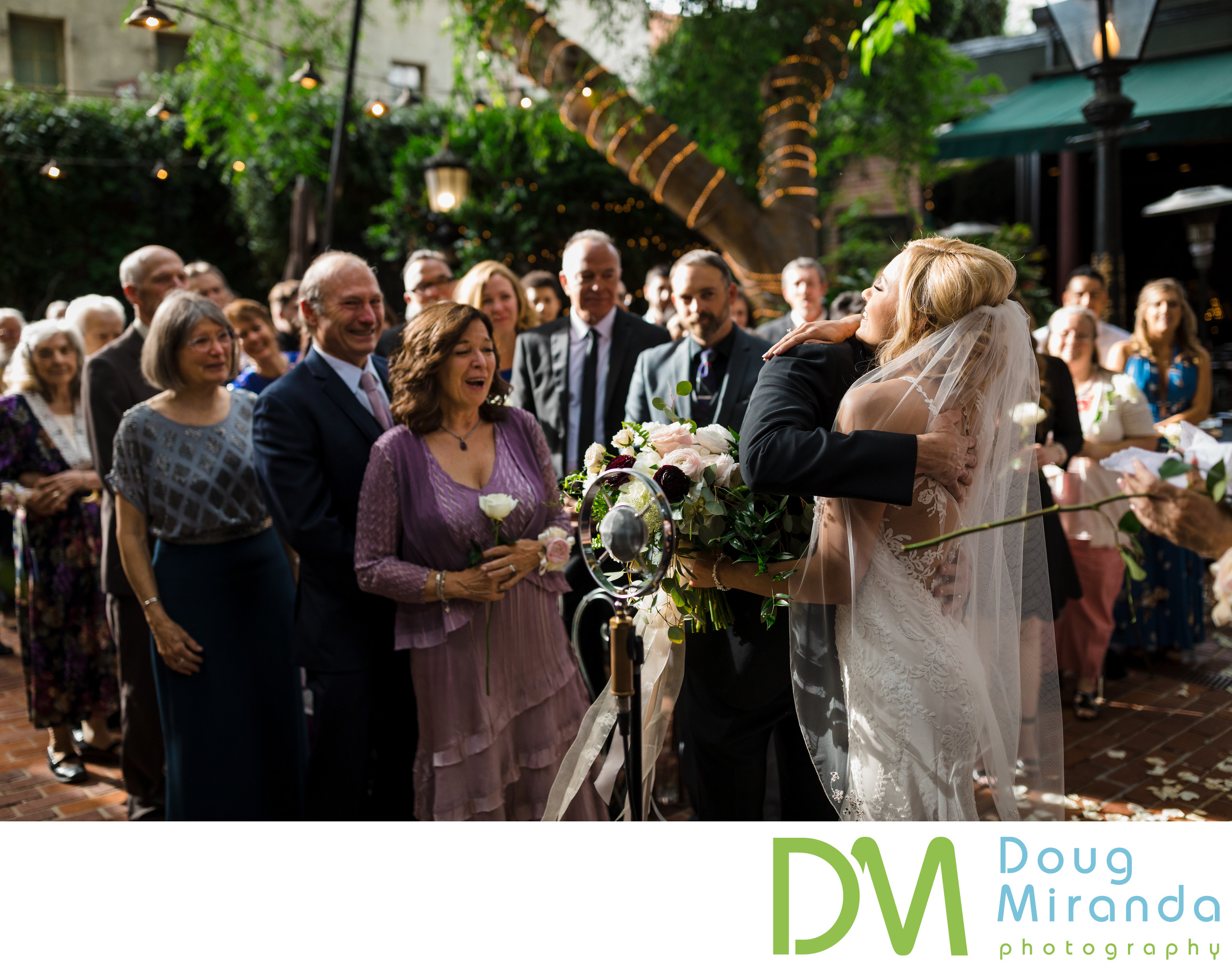 The Firehouse Sacramento Wedding Ceremony Photos - Sacramento Wedding