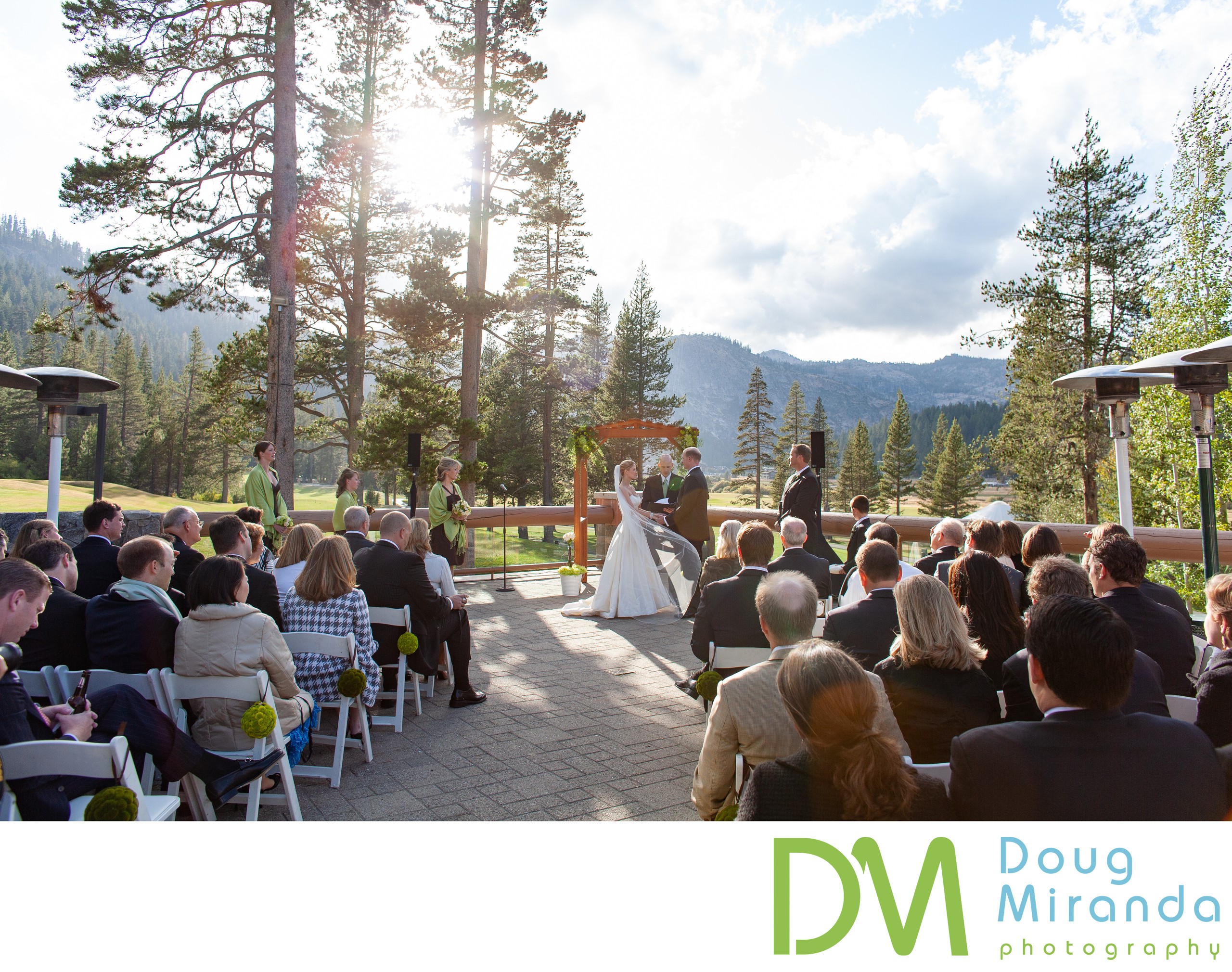 Resort at Squaw Creek Wedding Ceremony Lake Tahoe