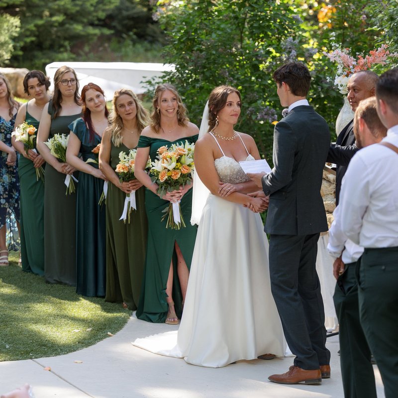 iris bridesmaid dresses