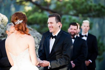 The Ridge Tahoe Wedding Ceremony Photos 