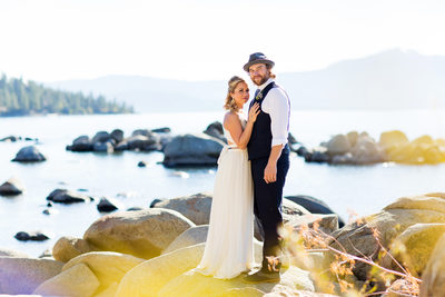 Lake Tahoe Beach Wedding Photographers