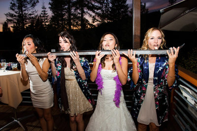 Sugar Bowl Ski Resort Wedding Reception Photos
