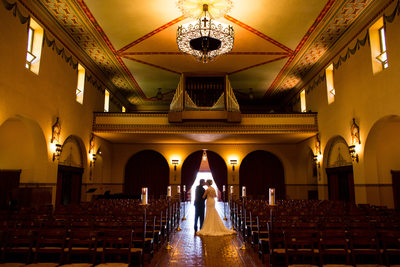 Santa Clara University Mission wedding Photography