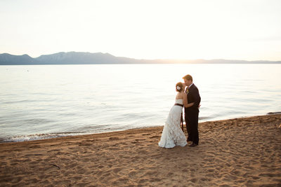 Edgewood Tahoe Beach Wedding Pictures