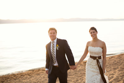Edgewood Tahoe Beach Wedding Photography