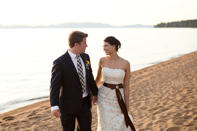 Edgewood Tahoe Beach Wedding Photographer
