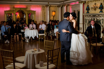 Grand Island Mansion Wedding First Dance Photo