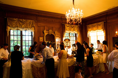 Grand Island Mansion Wedding Reception Photos