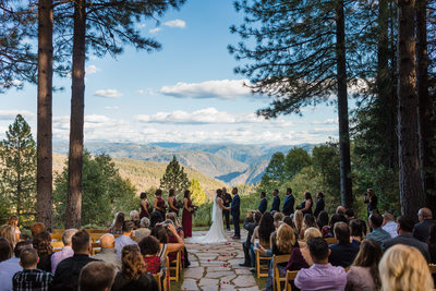 Forest House Lodge Wedding Ceremony Site Photos