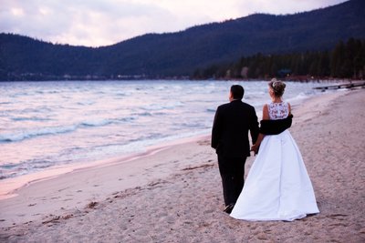 Hyatt Regency Lake Tahoe Winter Wedding Photographers