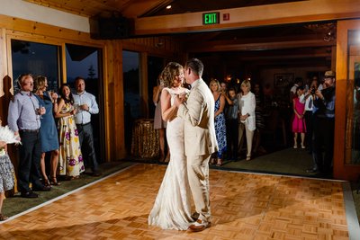 Gar Woods Grill and Pier Wedding Reception Photography