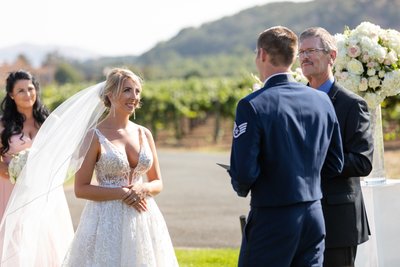 Suisun Valley Inn Wedding Ceremony Photography