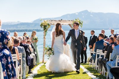 Edgewood Tahoe Wedding Ceremony Photographer