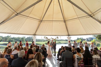 Morgan Creek Golf Club Wedding Ceremony Photos