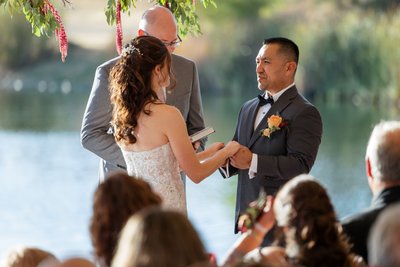 Morgan Creek Golf Club Wedding Ceremony Photograph