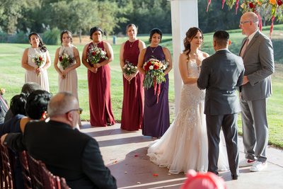 Morgan Creek Golf Club Wedding Ceremony Photographer