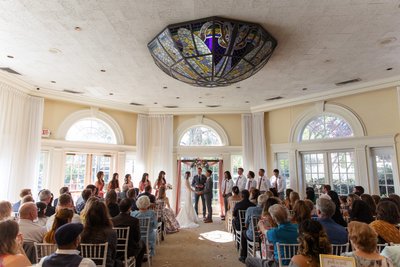 Vizcaya Sacramento Wedding Indoor Ceremony