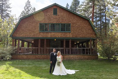 Valhalla Tahoe Wedding Portrait 