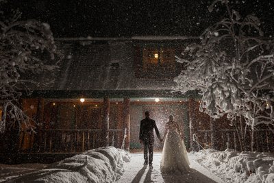 Valhalla Tahoe Winter Wedding Photography